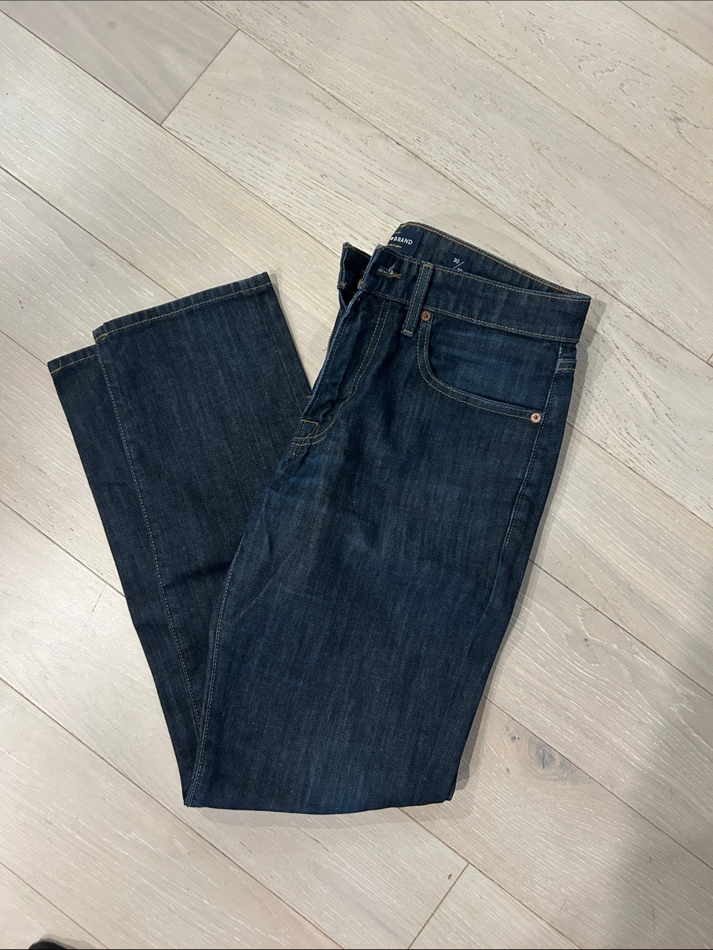 Lucky Brand Men's Straight Jeans in Dark Indigo